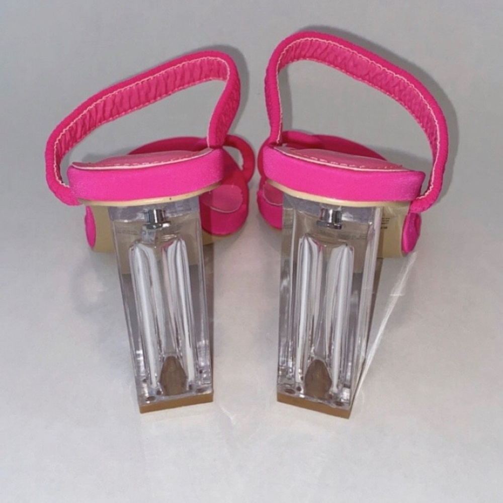 Cape Robbin Macaroon Heel in Pink - Picture 2 of 3